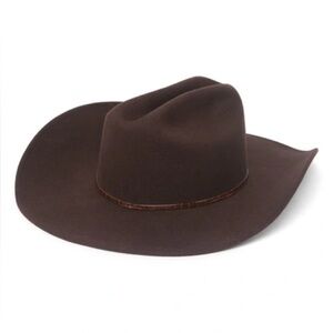 Eugenia Kim Chocolate Brown Felt Cowboy Hat